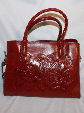 Patricia Nash Genovese leather satchel